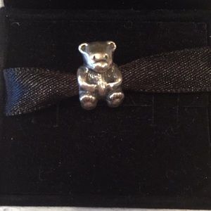 Retired Pandora teddy bear charm style #790395